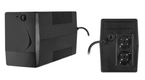uninterruptible power supply for a computer, a white background